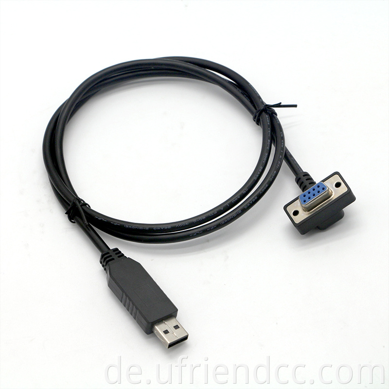 OEM -kompatible Plug -and -Play -FTDI -Chipsatz USB -serieller db9 Pin RS232 -Konverter FTDI -Kabel 1,8 m oder OEM CE rhos cn; Gua